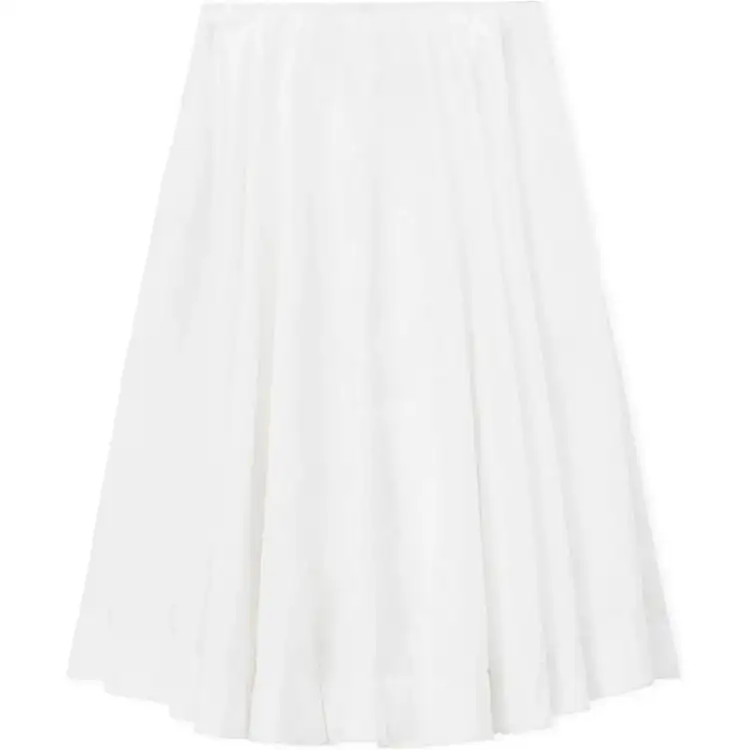 LOEWE FW24 Casual Long Skirt Women's White