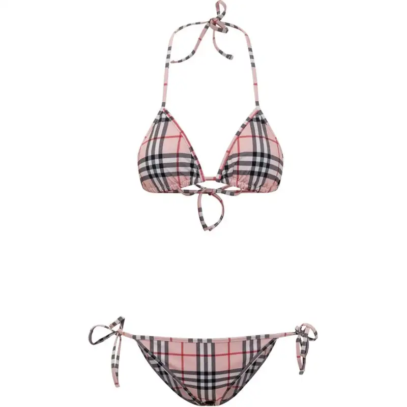 Burberry Swimsuit Set Women's Pink