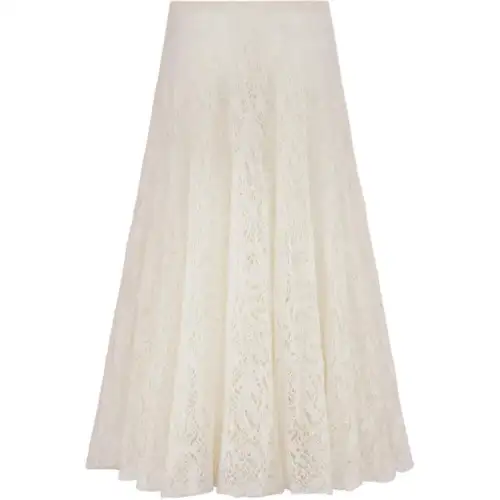 DIOR Casual Long Skirt Women's Beige
