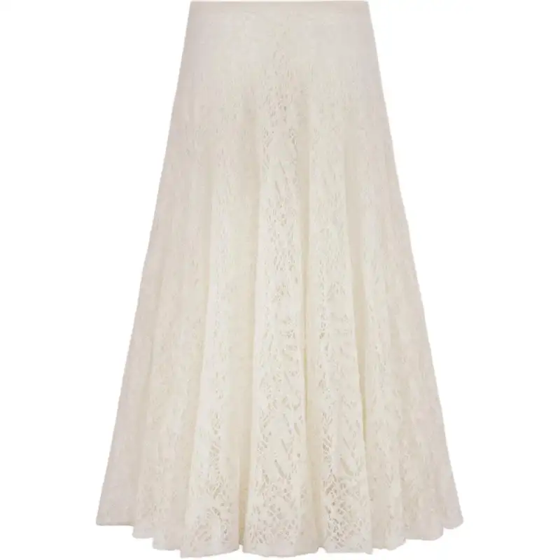 DIOR Casual Long Skirt Women's Beige