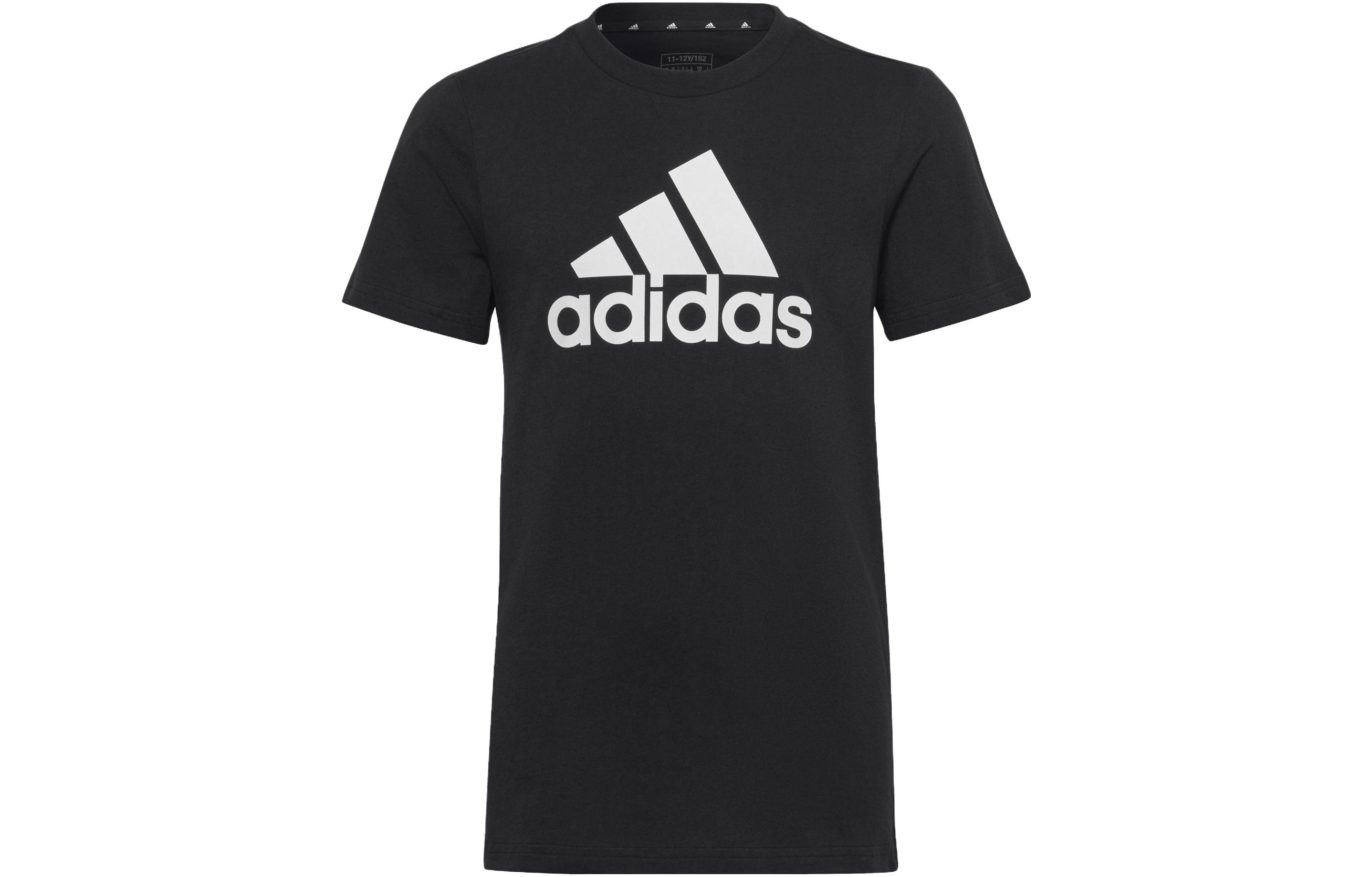 Детская футболка adidas Essentials Big Logo (черная)