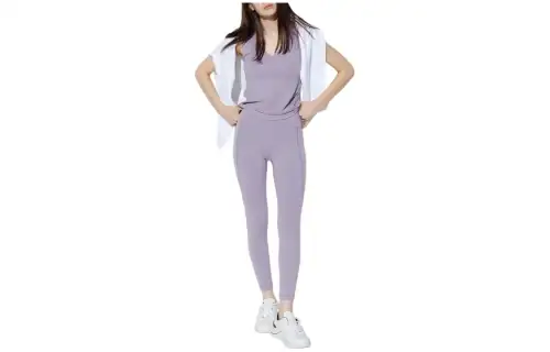 UNIQLO Sports Pants Women's Blue Purple