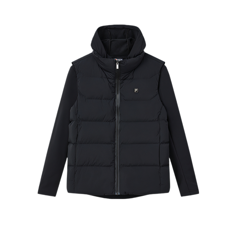 FILA WHITE SPECIAL Down Jacket Men's Jet Black