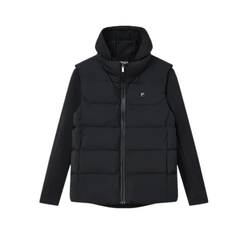 FILA WHITE SPECIAL Down Jacket Men's Jet Black