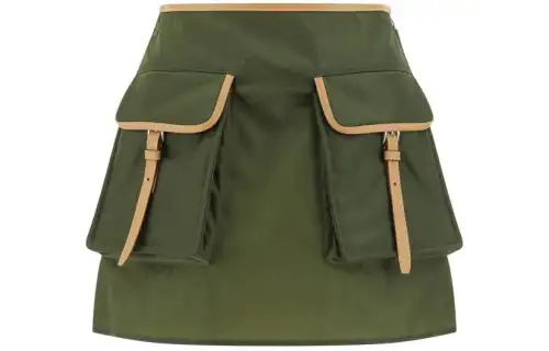 PRADA Pocket Detailed Zipped Skirt