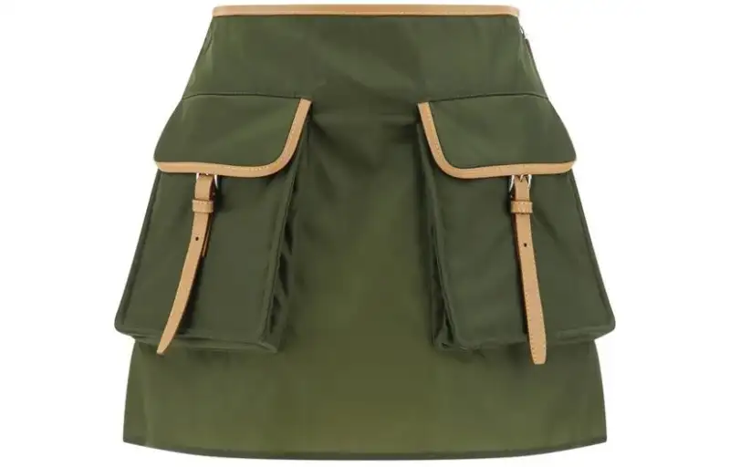 PRADA Pocket Detailed Zipped Skirt