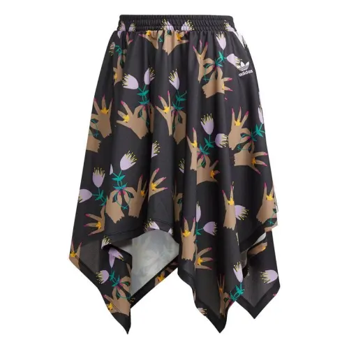 Adidas Originals Casual Short Skirts Women's Black