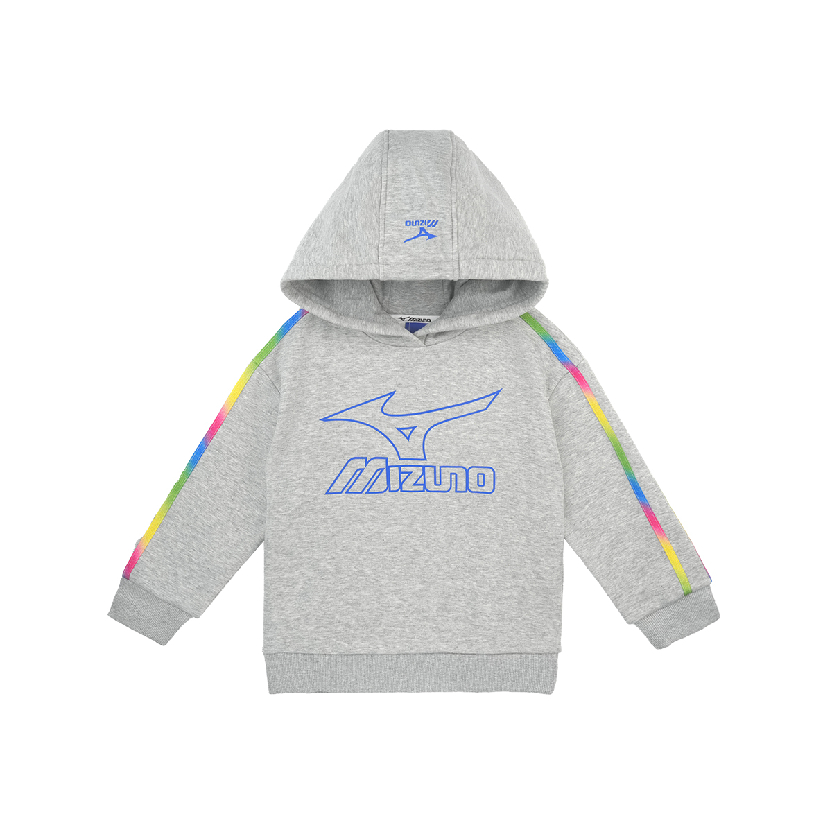 Детское худи Mizuno с логотипом (разноцветное)