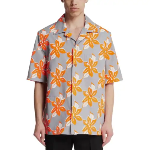 GUCCI Floral Printed Regular Fit Shirt