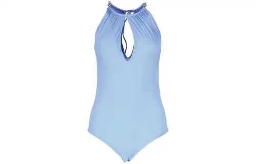 Bottega Veneta Knot Detailed Stretch Swimsuit