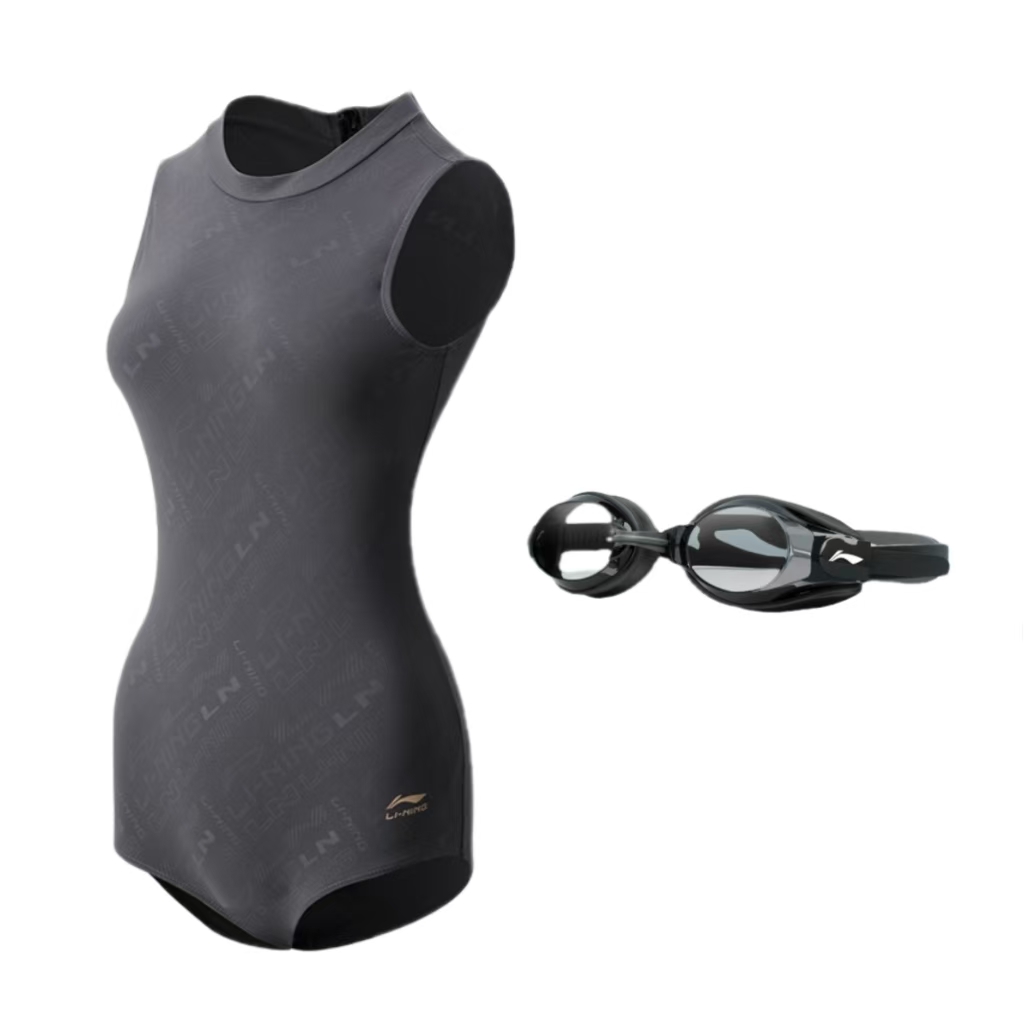 Li Ning One Piece Swimsuits Women’s Casual Surf Swimsuit