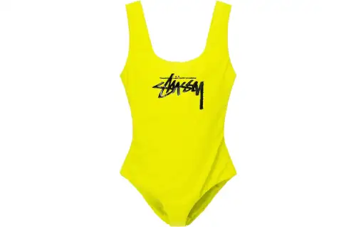 Stussy Stock One Pc Swim Suit 'Black'