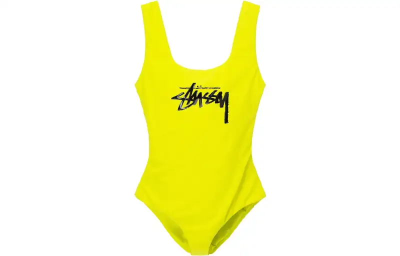 Stussy Stock One Pc Swim Suit 'Black'