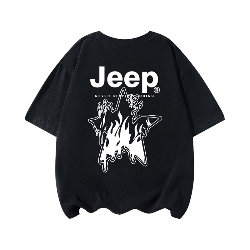 Футболка Jeep JeepTlogo (бежевая) — фото 5