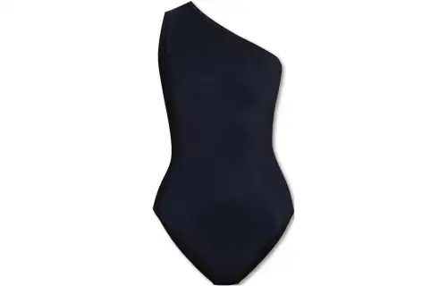 Bottega Veneta One-Shoulder One Piece Swimsuit