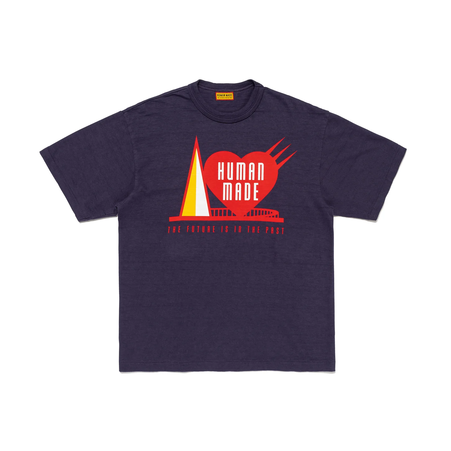 Футболка Human Made SS25 Heart (белая)