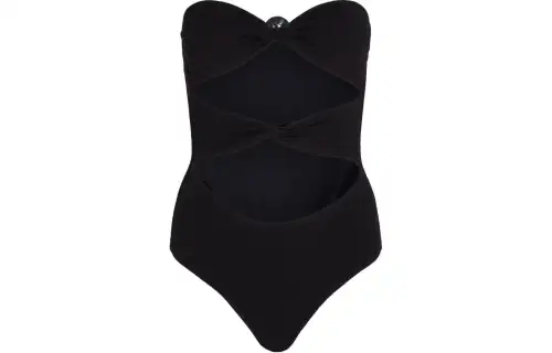 Karl Lagerfeld / Karl Lagerfeld Jeans Fan Charm strapless swimsuit