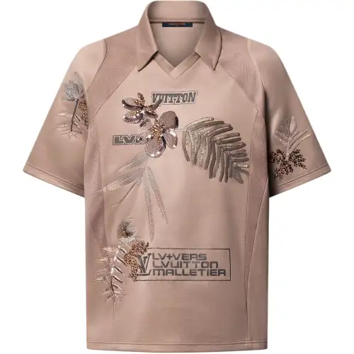 LOUIS VUITTON SS25 T Shirt Men's Dark Brown