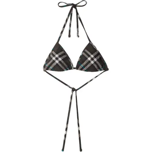 Burberry check bikini top