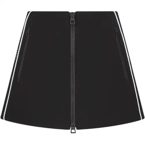 Christian DIOR DIORAlps Zip Up Mini Skirt