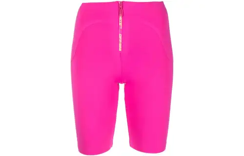 OFF-WHITE logo zip cycling shorts