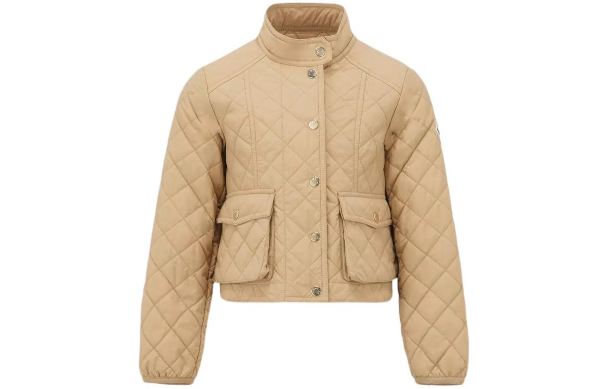 Женская куртка Moncler (бежевая)