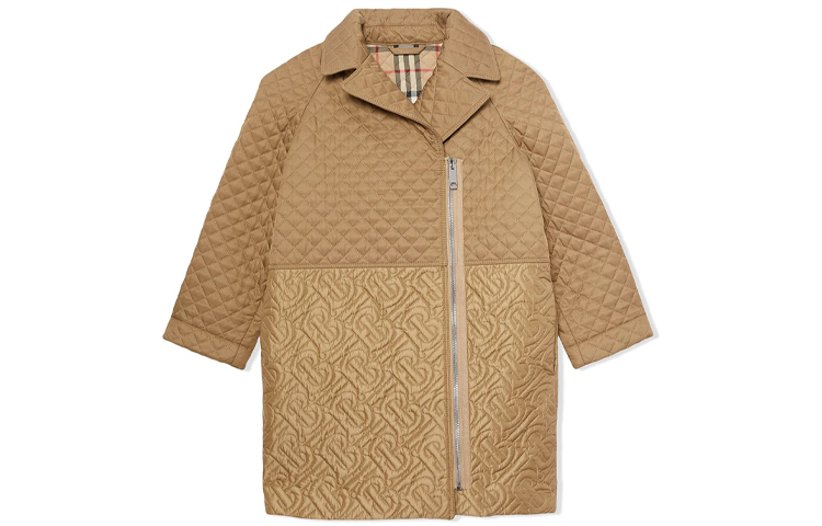 Детское пальто Burberry (хаки)