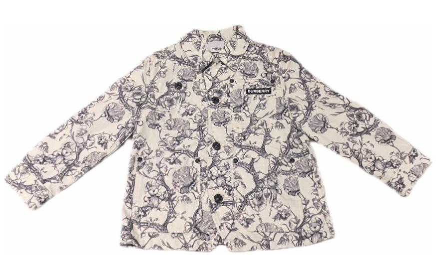 Мужская куртка Burberry (белая)