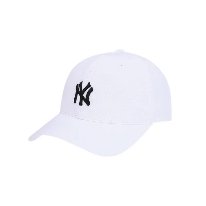 MLB Cotton Baseball Caps Unisex White