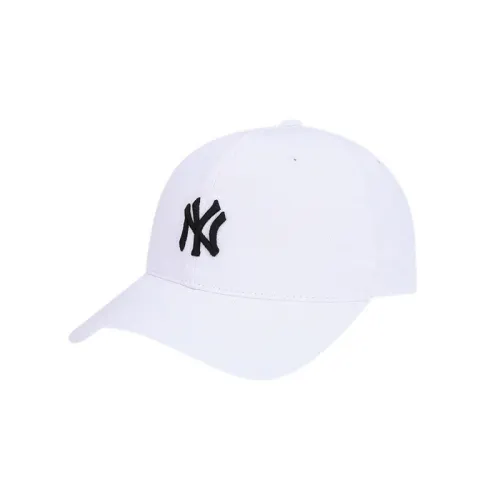 MLB Cotton Baseball Caps Unisex White