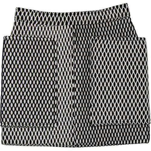 Burberry Casual Short Skirts Women's Black