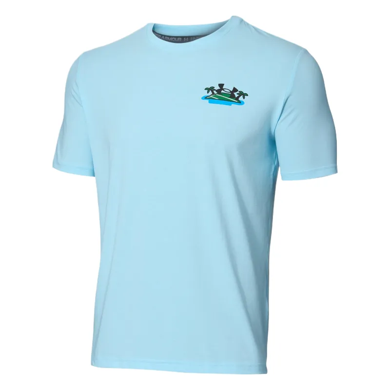 Under Armour Performance Cotton T Shirt Men's Blue