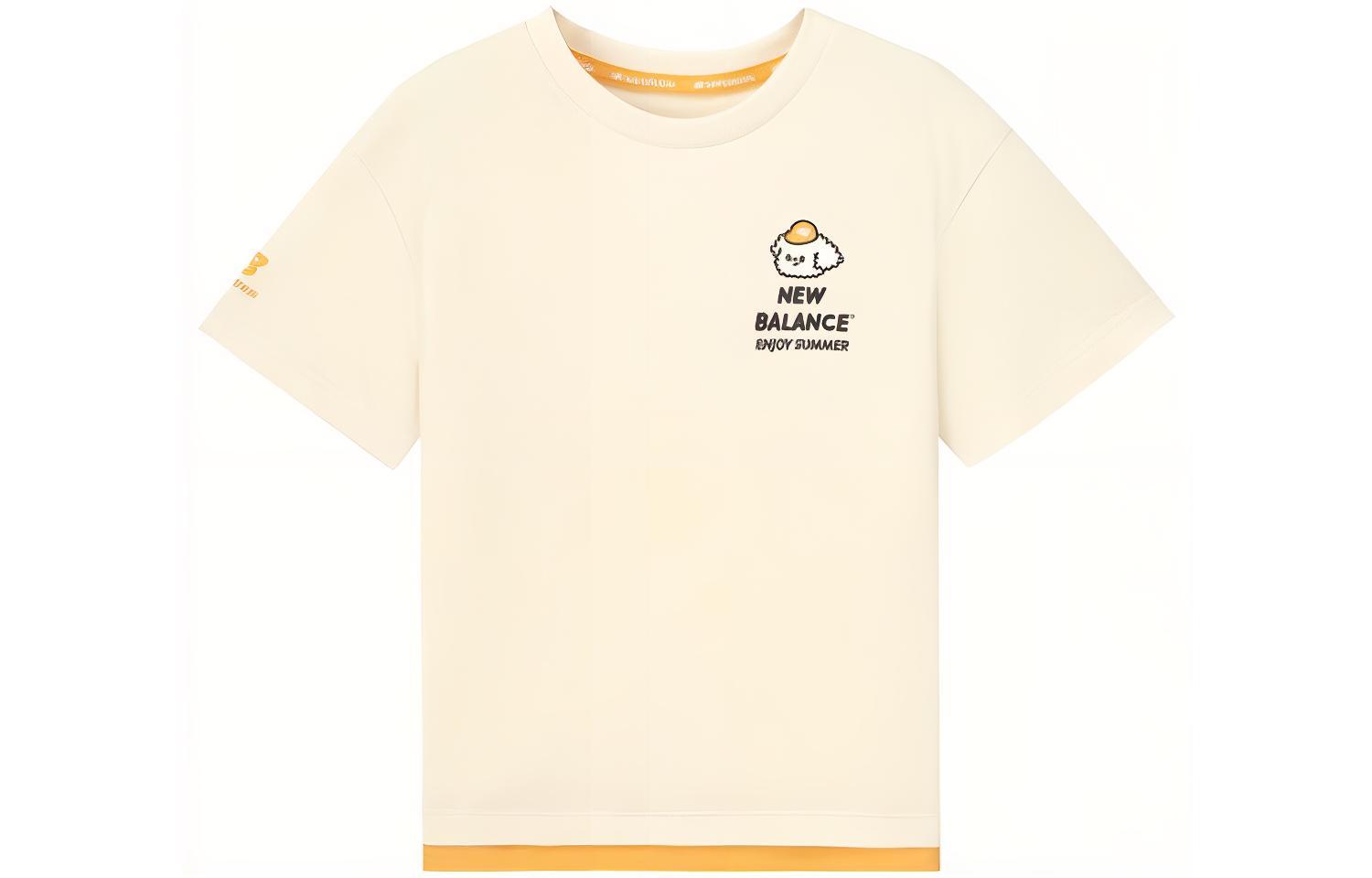Футболка New Balance Kids (кремовая)