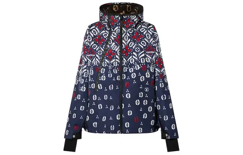 LOUIS VUITTON Ski Tops Women's Snowflake Print