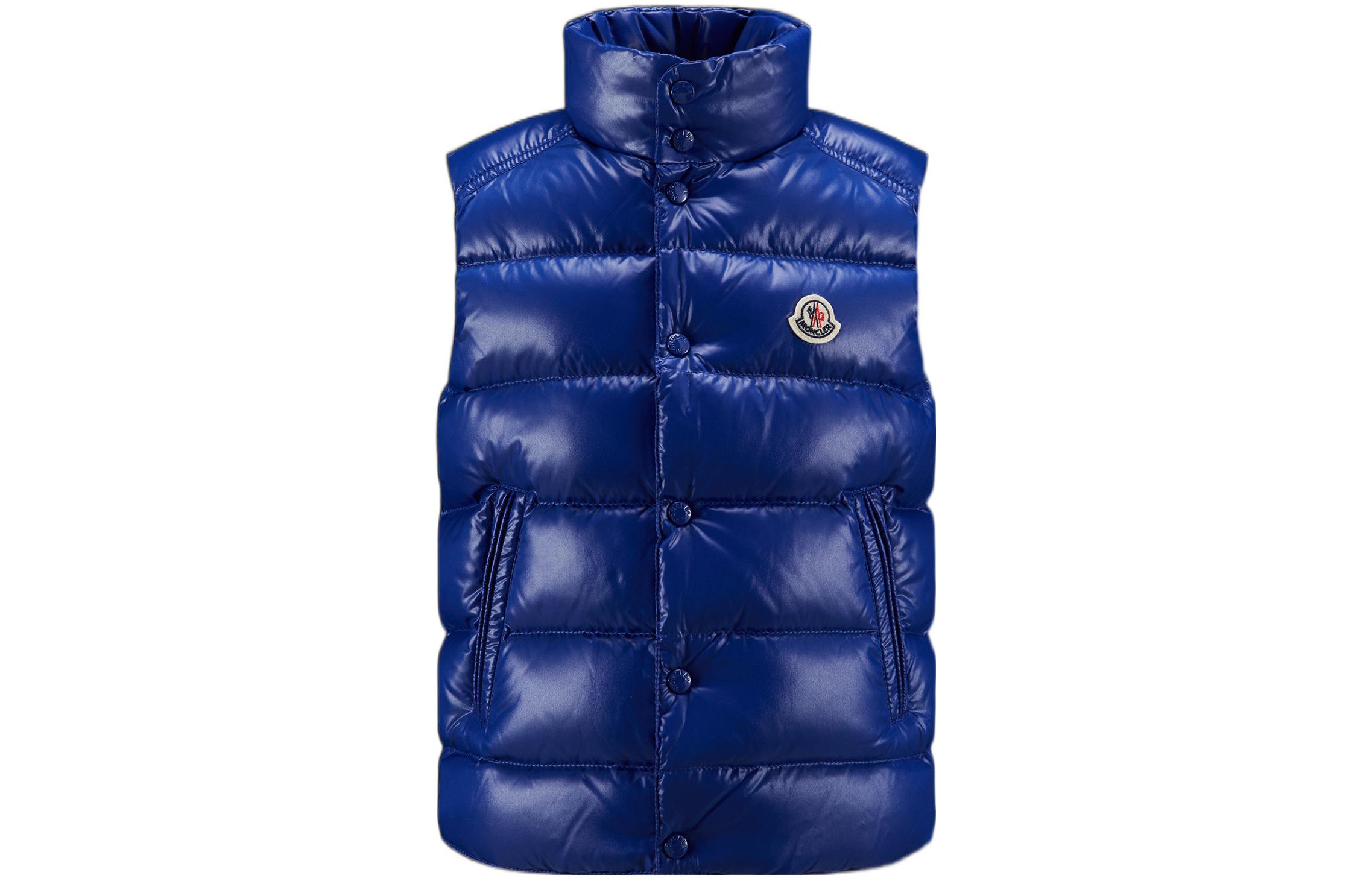 Жилет Moncler FW22 Logo (синий)