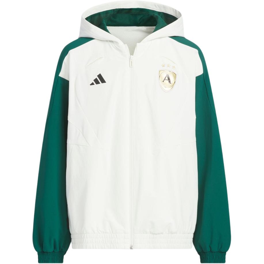 Женская куртка adidas Water Repellent Hooded (белая)