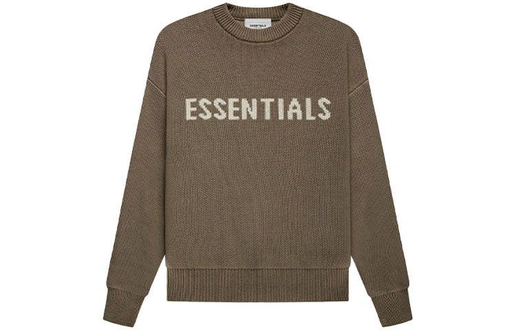 Мужской свитер Fear of God Essentials (пшенично-коричневый)