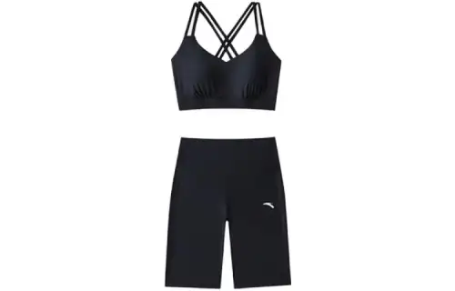 ANTA Two Piece Swimsuits Women's Mid Length Swim Shorts