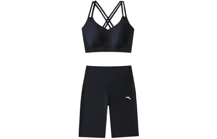 ANTA Two Piece Swimsuits Women's Mid Length Swim Shorts