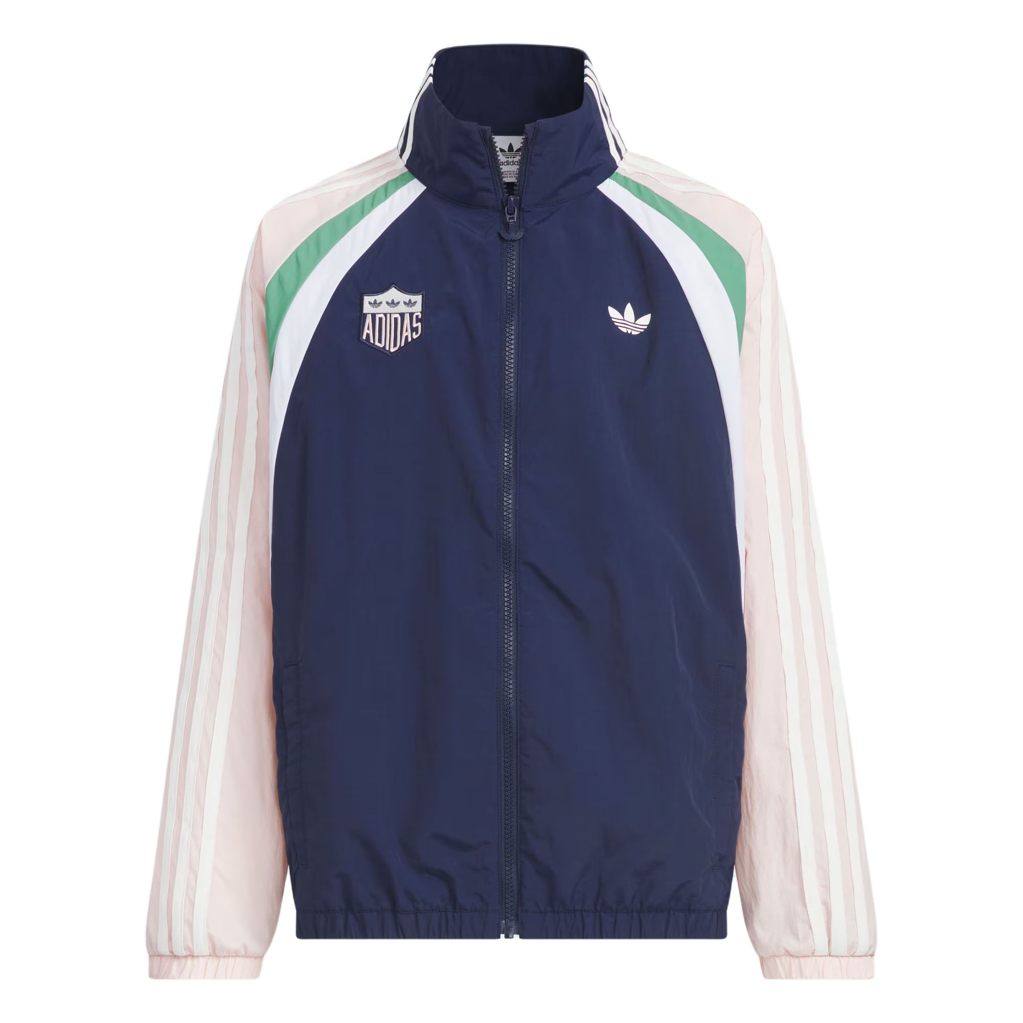 Женская куртка adidas adidas originals RETROWINDBREAKER (темно-синяя)