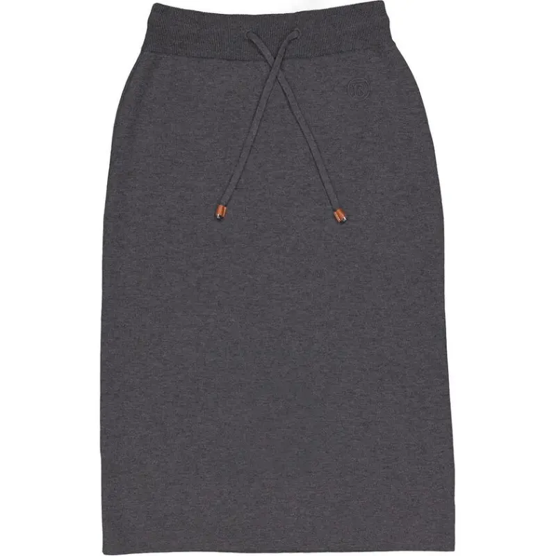 Burberry Casual Long Skirt Women's Gray