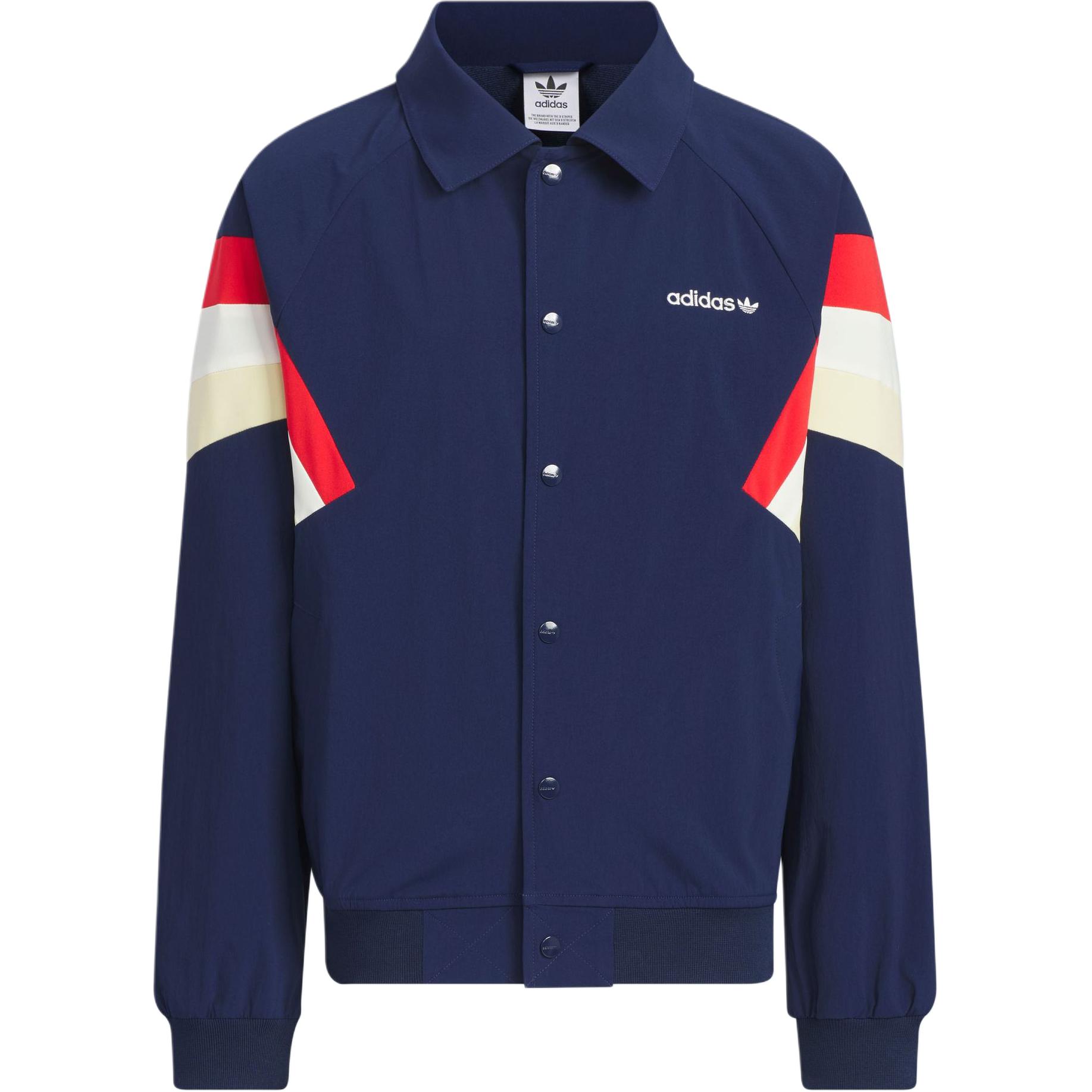 Мужская куртка adidas originals COACH JACKET (темно-синяя)