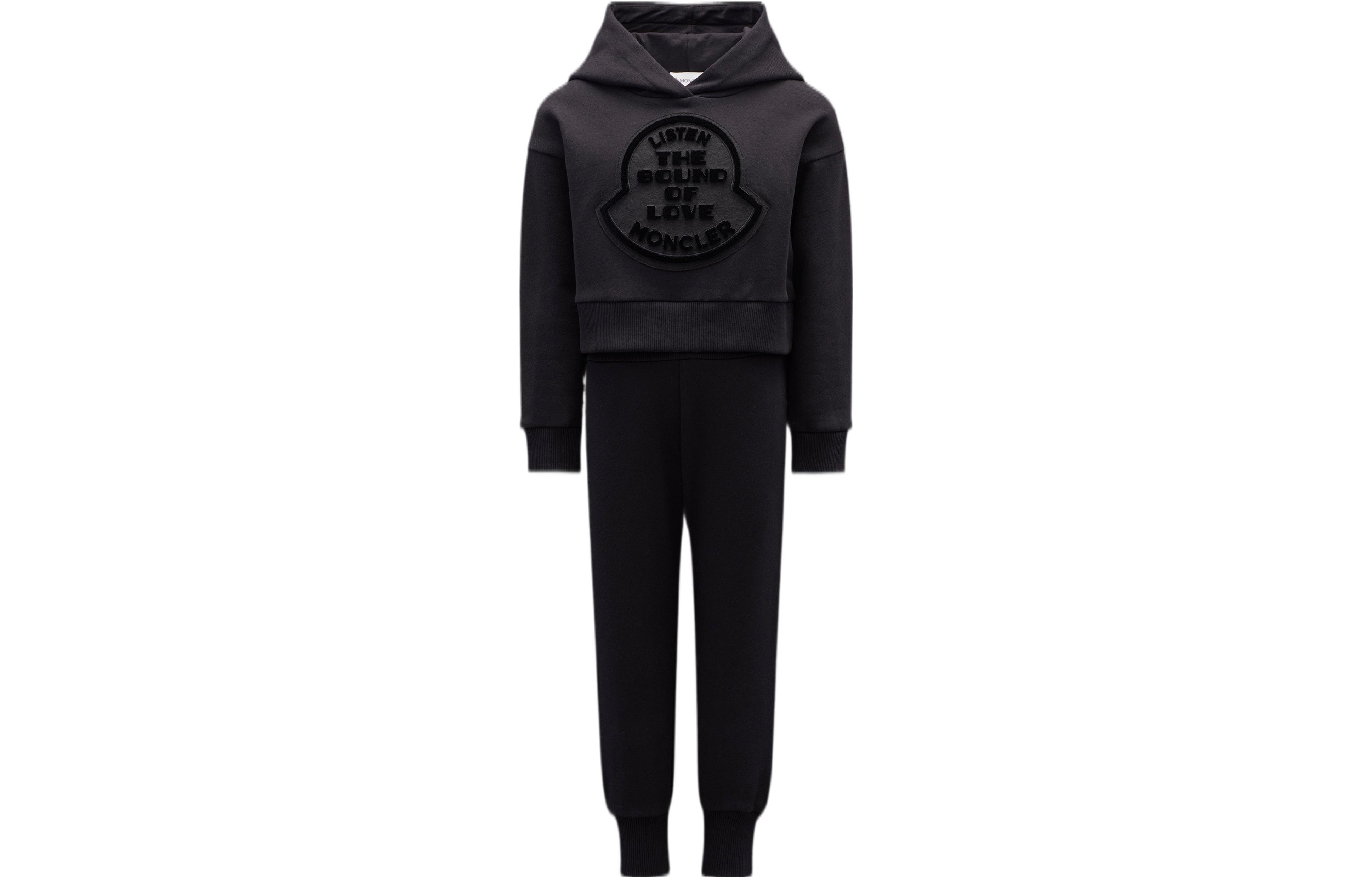Спортивный костюм Moncler (черный)