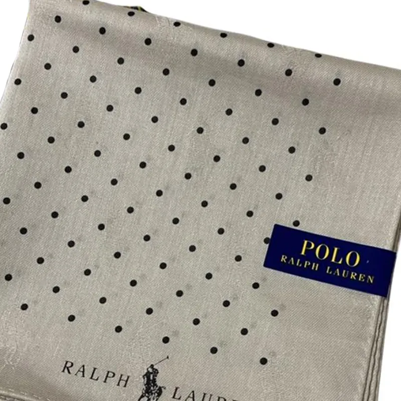 Polo Ralph Lauren Cotton Scarves Unisex Gray