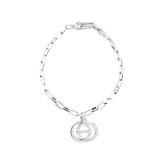 Gucci 2015-2025 Sterling Interlocking G Pendant necklace
