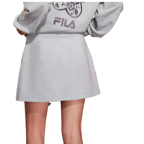 FILA ORIGINALE SS25 Casual Short Skirts Women's Medium Heather Gray