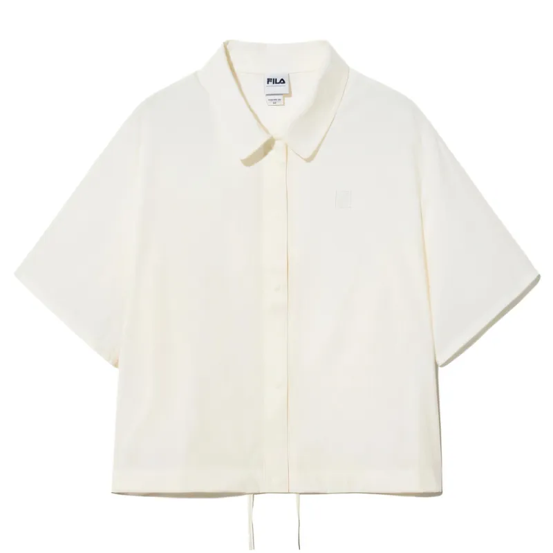 FILA Jackets Women's White Lapel Moderate Other