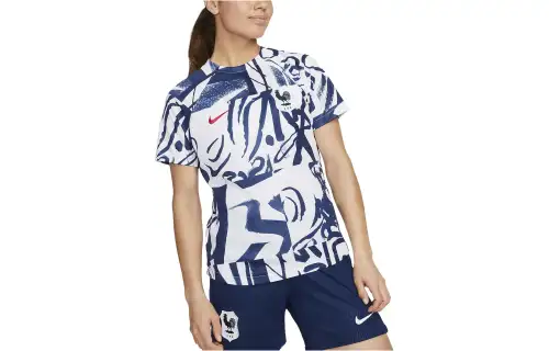 Nike Soccer Jerseys Women's White Crew Neck Moderate