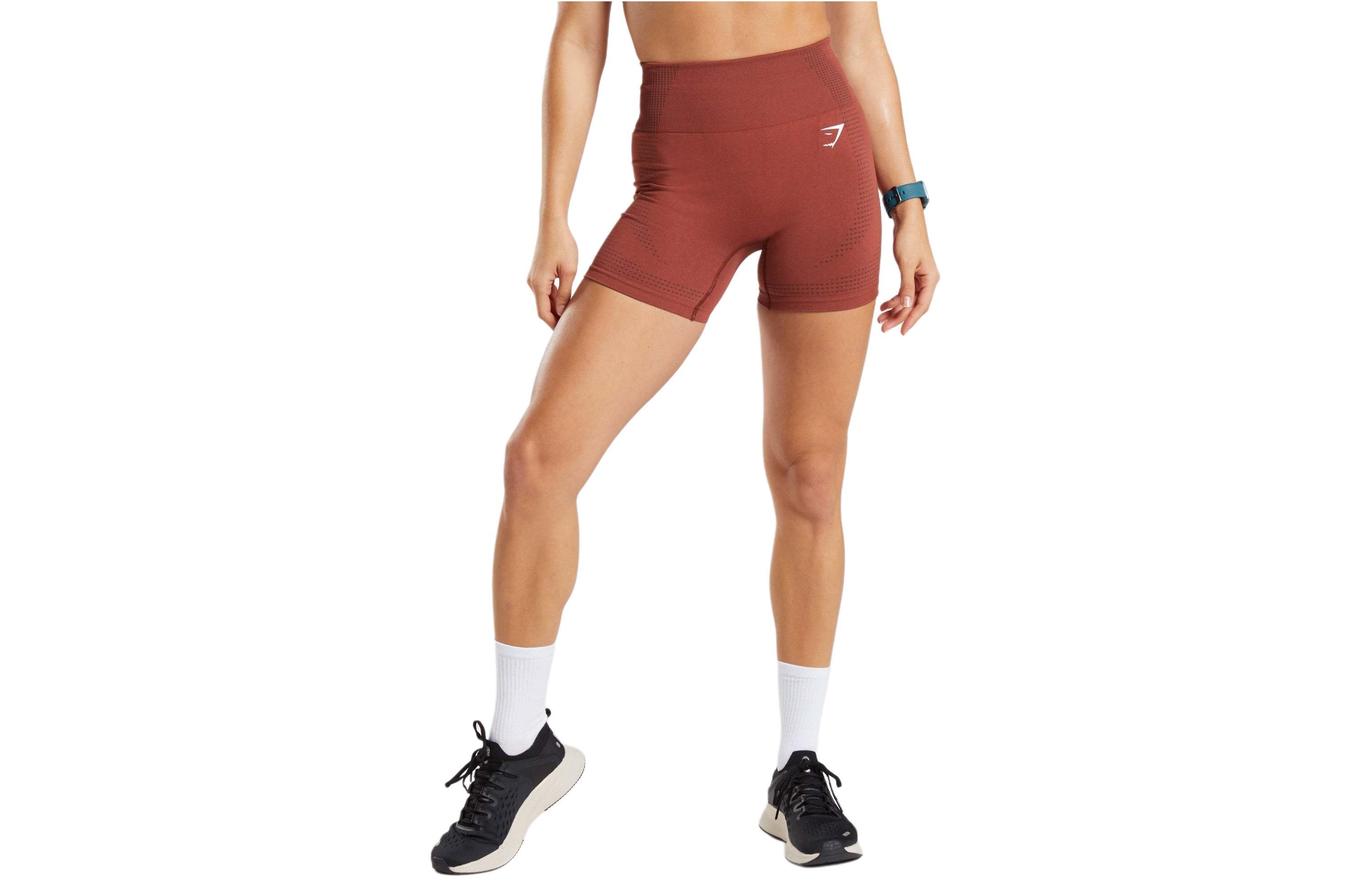 GYMSHARK Sports Shorts Women’s Brick Red Marlstone
