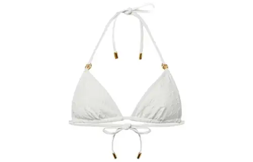 Lv Monogram Jacquard Bikini Top